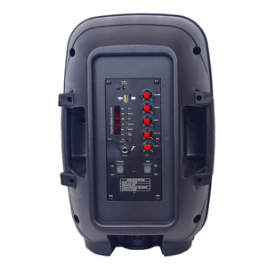Haut-parleur portable professionnel sans fil, système de son pa noir, haut-parleurs étanches d'extérieur 2022 - Product Image 2
