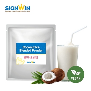 Mezcla para batido de coco vegano, hecha en Taiwán, fácil de preparar y de calidad consistente para bebidas instantáneas. - Product Image 1