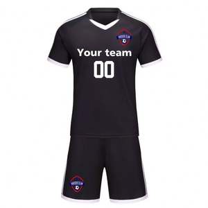 Seragam Sepak Bola Kustom Cetak Sublimasi Bahan Bernapas Set Jersey Sepak Bola Kustom Cepat Kering - Product Image 3