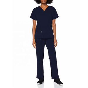 Enfermera Hospital Uniforme Diseños Manga corta Farmacia Trabajo Médico Hospital Doctor Enfermería Uniforme Hospital Personal Uniformes - Product Image 3