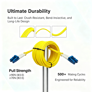LC-LC Duplex-Glasfaser-Patchkabel Single Mode LC/UPC zu LC/UPC-Glasfaser-Patchkabel - Product Image 4