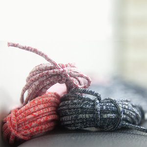 Thương Hiệu Thiết Kế Mới Hai Màu Đàn Hồi Tai Dây 2 Mm 3 Mm Chiều Rộng Nylon Spandex Đầy Màu Sắc Nhuộm Sợi Pha Trộn - Product Image 1