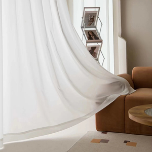 White Sheer Voile Window Tulle <strong>Curtain</strong> 2 Panels 52 Width 84 Inch Long <strong>for</strong> Home <strong>Kitchen</strong> Bedroom Children Room Living Room Hotel - Product Image 2