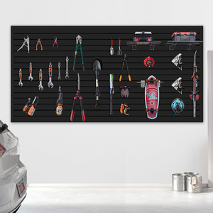 OEM Tùy Chỉnh Không Thấm Nước PVC Nhà Để Xe Tường Tổ Chức Bảng Điều Chỉnh Cho Nội Thất Phòng Khách Nhà Để Xe & Văn Phòng Lưu Trữ Nhà Để Xe Tấm Tường Bảng Điều Khiển - Product Image 1