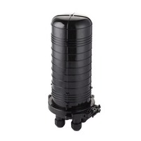 Caja de Empalme de Fibra Óptica Tipo Domo GJS10-Q, 24/48/96 Núcleos, Sellado Termocontraíble, Impermeable IP68, Compatible con SC/FC/ST/LC FOSC