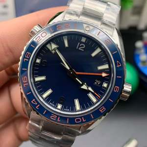 Montre mécanique classique pour homme en acier inoxydable de haute qualité, version originale, montre pour homme élégante avec date, étanche, Omegaes - Product Image 4