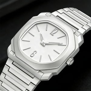 2026 Advanced Fashion Men's Quartz Watch Ultra Thin Plastic Case Watch Men's Quartz Watch Luxury <b>Gift</b> <b>Box</b> Watch - Product Image 1