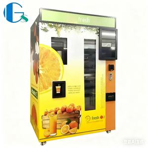 Máquina expendedora automática de jugo de naranja las 24 horas <span class=keywords><strong>Pago</strong></span> con moneda/factura/tarjeta de crédito 200-300 piezas Capacidad 1 año de garantía Sistema de enfriamiento - Product Image 6