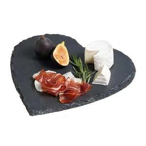 2025 nouvelles idées de produits personnalisés forme de coeur <span class=keywords><strong>noir</strong></span> naturel Rock chaleur caboteur ensemble matériel d'<span class=keywords><strong>ardoise</strong></span> Durable pour l'utilisation de la <span class=keywords><strong>peinture</strong></span> - Product Image 6