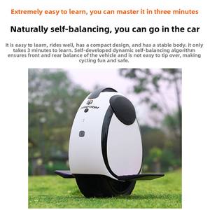 Pour <span class=keywords><strong>Inmotion</strong></span> Xiaoyuanzi Scooter d'équilibre électrique E20-Lite monocycle intelligent auto-équilibrant avec pneu de 14 pouces - Product Image 4