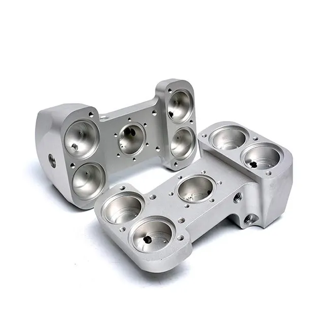 Fabricação de alumínio de alta precisão OEM Fabricação de aço inoxidável personalizada torneamento CNC Usinagem de peças de alumínio anodizado