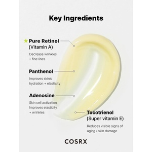 [สำหรับประเทศไนจีเรียเท่านั้น] [COSRX] ครีมเรตินอล 0.1 มล. สำหรับผู้เริ่มต้น 20 มล. ครีมเรตินอลบริสุทธิ์ ต่อต้านริ้วรอย ครีมเรตินอลสูตรคงตัว ครีมบำรุงกลางคืน - Product Image 6