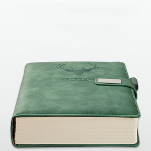 Cuaderno Promocional al por Mayor con Líneas, Cuaderno Magnético Personalizado, Diario de Viaje con Tapa Dura de Cuero PU A5 para Regalo - Product Image 2