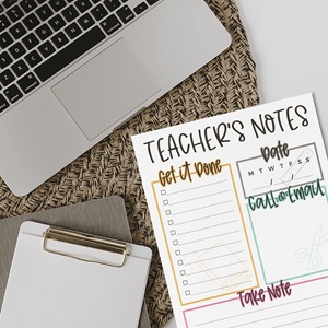 Bloc-notes de planification pour enseignants en vrac, 5,5 x 8,5 pouces, liste de choses à faire, carnet de liste de contrôle pour les enseignants - Product Image 3