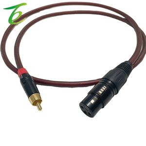 อาร์ซีเอโลตัสไดนาโม XLR ชุบทองมีความสมดุลกับคอนโซลผสมพาวเวอร์แอมป์ XLR กับสายเชื่อมต่อดอกบัว - Product Image 4