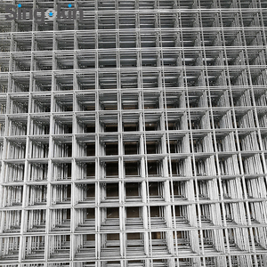 Galvanizli 8feet X4 Feet 1 "kare ızgara delikleri kaynaklı güvenlik <span class=keywords><strong>Mesh</strong></span> kafesleri için çelik levha Metal kaynaklı tel örgü panelleri - Product Image 3