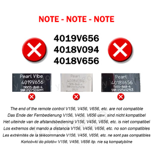 <span class=keywords><strong>SOMMER</strong></span> Pearl 4018V000 TX55-868-4 Télécommande de porte de garage 868.8MHz 868.95MHz Pour récepteur de moteur <span class=keywords><strong>SOMMER</strong></span> SOMloq2 - Product Image 3