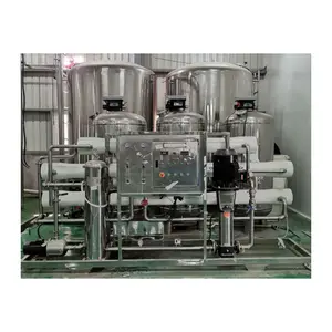 Two Stage Ro Distilled Portable System Filter Reverse Osmosis Water Treatment Machinery For Battery Water