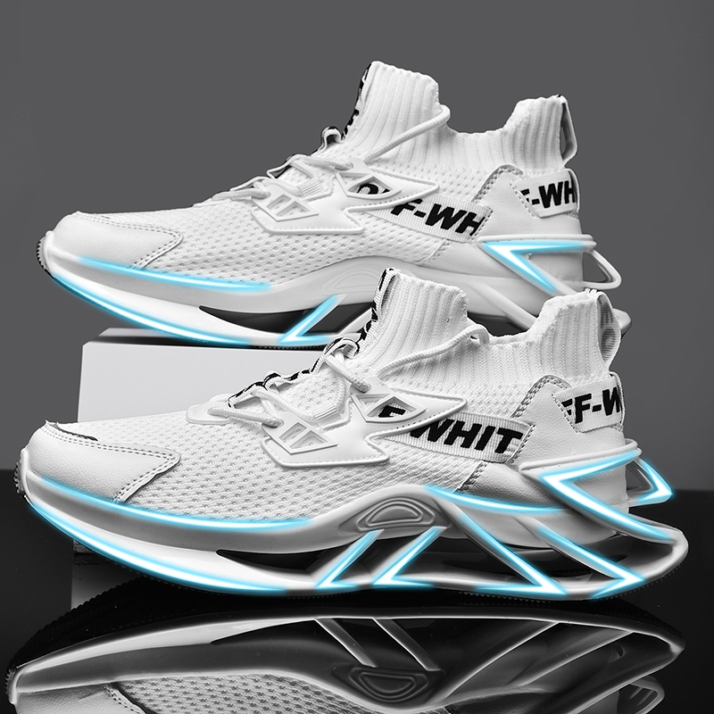 Light Weight Breathable Slip-on Sock Shoes Sport Brand Male Sneaker Men Walking Style Shoes