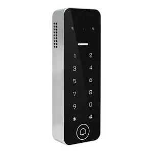 Système d'interphone vidéo pour porte d'hôtel à domicile déverrouillage à distance Tuya clavier Wifi intelligent contrôle d'accès avec sonnette