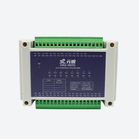 Módulo de Salida de Relé de 16 Canales, Alta Potencia 5A 30VDC / 250VAC, Dispositivo de Adquisición de Datos de E/S Digital Programable RS485