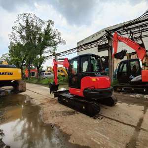 La Clásica Miniexcavadora Japonesa Original de Primera Marca KX165 de 5 Toneladas, Excavadora Usada KX165, Excavadora 165, Se Vende Bien - Product Image 3