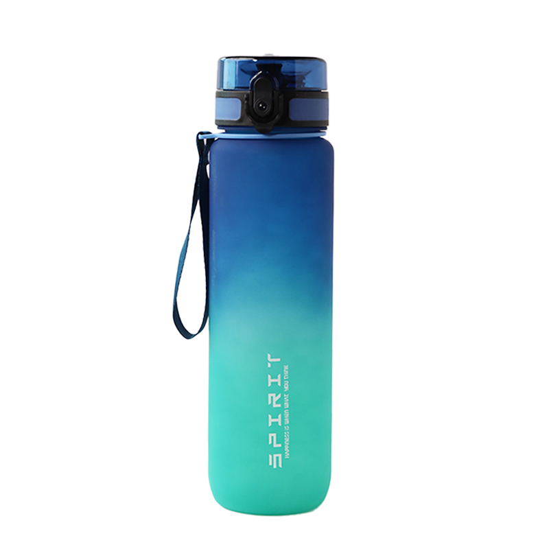 Custom Logo 32oz Gym Sports Water Bottle Infuser BPA Free Plastic Leak ...