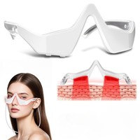 Nouveau design masseur oculaire à micro-courant sous les yeux dispositif de thérapie par la lumière rouge pour soulager la fatigue oculaire