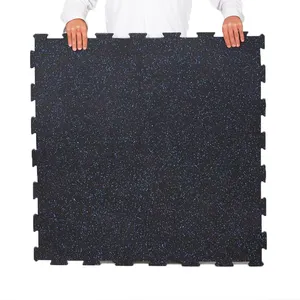 Gym and Exercise Studios Sawtooth splicing floor mat