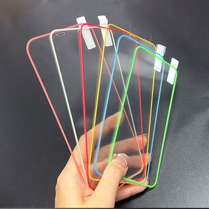 ฟิล์มกันรอยกระจกนิรภัยเรืองแสงตอนกลางคืนสำหรับ iPhone 15 XR 11 12 13 14 <span class=keywords><strong>PRO</strong></span> <span class=keywords><strong>MAX</strong></span> - Product Image 5