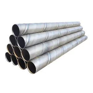 Mild hollow section A36 S275 ST52 Carbon Steel Pipe Welded 24 Inch Steel tube Ms Spiral Steel Pipe price