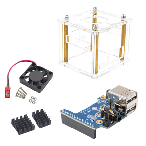 Boîtier de protection en acrylique ABS pour Orange Pi Zero 3 avec ventilateur de refroidissement, accessoires pour ordinateur monocarte - Product Image 6