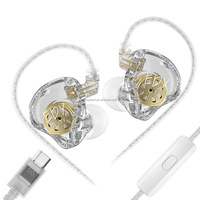 KZ ZS10 PRO X Auriculares IEM al por mayor, híbridos con 5 controladores, monitor de audio, carcasa de metal y plástico, auriculares con bajos para música y juegos