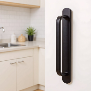 No-Drill Thickened Glass Aluminum Alloy Handles for Kitchen Cupboard &amp; Wardrobe Bedroom Dresser Hotel Exterior - Product Image 2