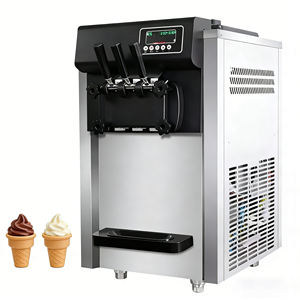 Máquina de helados con función de calentamiento y enfriamiento para tiendas de postres Fusion, cocinas experimentales, método de cocción único, artículo novedoso. - Product Image 1