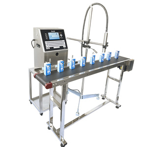 Impresora de Inyección de Tinta Industrial Blanca con Control Automático para Fecha, Código de Lote, Vidrio, Metal, Plástico, PE, PVC, Papel, Madera, Goma - Product Image 4