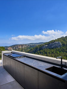 <span class=keywords><strong>Cuisine</strong></span> de jardin BBQ <span class=keywords><strong>d</strong></span>'extérieur Petites unités portables Équipement Portes à gaz Cadre <span class=keywords><strong>d</strong></span>'îlot résistant aux intempéries Évier personnalisé <span class=keywords><strong>Cuisine</strong></span> de jardin - Product Image 5