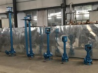 Pompe d'aspiration de sable de rivière YZ, pompe de dragage verticale, pompe à boue submersible, système de traitement des eaux industrielles et minières, OEM lourd
