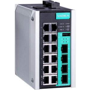 Commutateur Ethernet industriel géré Gigabit Moxa EDS-G516E-4GSFP-T 16 ports - Product Image 1