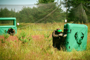 Campo de búnker de tiro inflable campo de tiro con arco interior búnker inflable Pared de aire de PVC Arena de <span class=keywords><strong>etiqueta</strong></span> láser inflable - Product Image 3