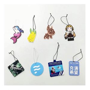 Ambientador Personalizado con Forma de Piña para Colgar en el Coche, con Ambientador de Papel Estilo Ángel - Product Image 6