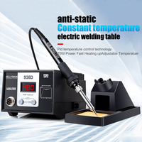 Station de Soudage ESD Sûre 220V 60W 75W 936D 936 pour Réparation de Téléphone Mobile, Station de Retouche CMS Haute Efficacité