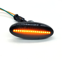 Feux latéraux dynamiques LED pour voiture sans erreur, clignotants à flux pour Nissan Qashqai J10 X-Trail T31, Cube, Micra K12 K13