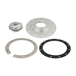 Bouchon de remplissage d'huile en aluminium, couvercle de réservoir de carburant intégré à 12 trous, joint d'étanchéité pour modification de voiture - Product Image 1