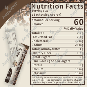 Aeglewell OEM ODM Proteína de café en polvo Proteína y café real Todo en uno en polvo - Product Image 3