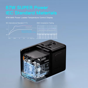 Regleta de Enchufes Universal con USB, Regleta de Viaje con Múltiples Puertos, Solución de Energía Todo en Uno para Viajeros - Product Image 2