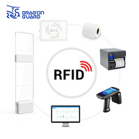 Antena de Doble Función EAS RF de 8.2MHz + RFID UHF de 860-960MHz, Modelo RIA22, Sistema de Alarma RF, Gestión de Inventario Antirrobo