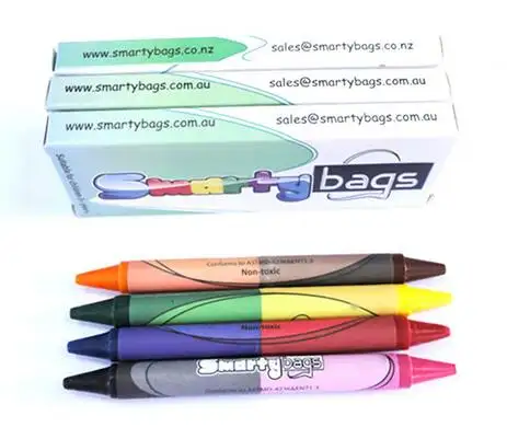 Kids non-toxic double ended double color wax crayons sets with custom logo best quality for drawing ,color filling
