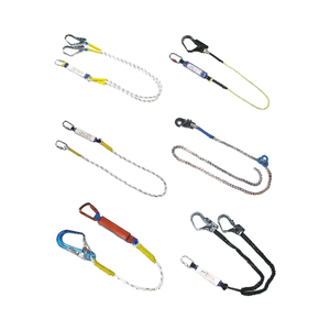 Corde <span class=keywords><strong>de</strong></span> <span class=keywords><strong>sécurité</strong></span> robuste <span class=keywords><strong>de</strong></span> 25 pieds (25KN) pour protection antichute, cordes <span class=keywords><strong>de</strong></span> <span class=keywords><strong>toiture</strong></span> verticales, harnais, longe <span class=keywords><strong>de</strong></span> <span class=keywords><strong>sécurité</strong></span> avec mousquetons <span class=keywords><strong>en</strong></span> acier allié - Product Image 6