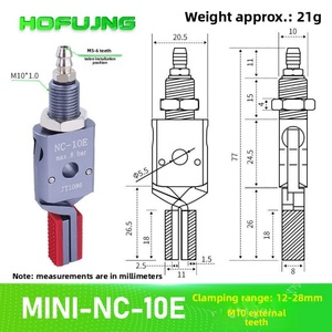 Mechanical Hand Internal Support External Expansion <b>Mini</b> <b>Clamp</b> Widened Chuck Pneumatic Nozzle <b>Clamp</b> <b>Mini</b>-NC/E Injection Molding - Product Image 6